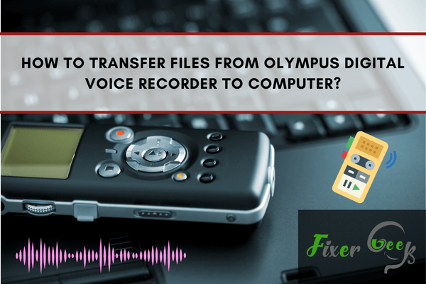 Transfer Files From Olympus Digital Voice Recorder To Computer