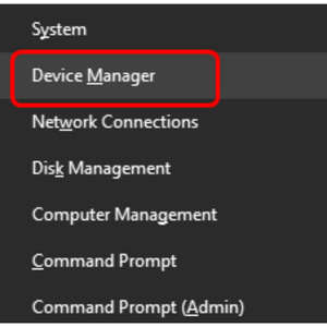 type Device Manager