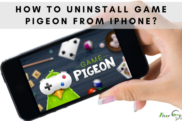 Uninstall Game Pigeon From iPhone