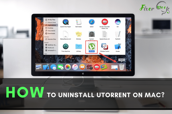 Uninstall uTorrent on Mac