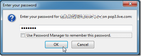 Password Manager box