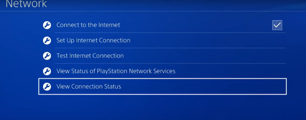 View Connection Status