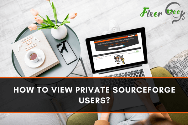 View private SourceForge users