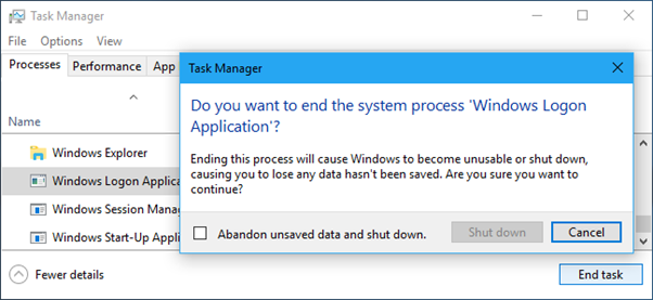 Why the Task Manager