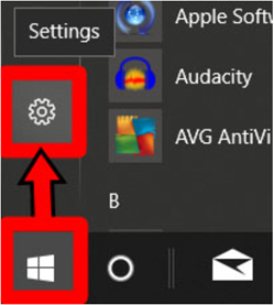 Windows button