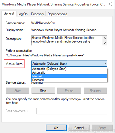 Windows Media Player Network