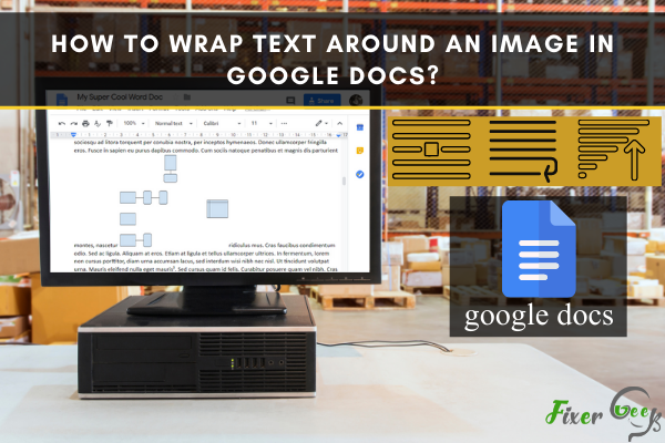 How to wrap text around an image in Google Docs?