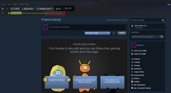Your steam ID